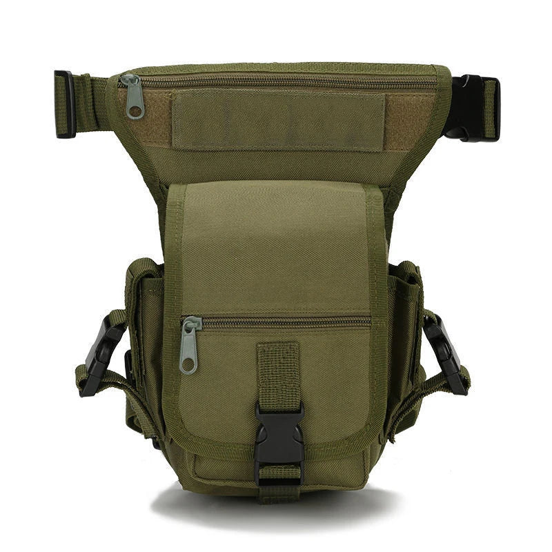 Outdoor Hanging Motorcycle Molle Pouch Tactical Thigh Leg Bag Waist Bags Hip Belt Pack Tactical Crossbody Bag