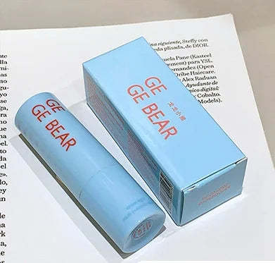 Gege Bear Creamy Cheek Lip Cheek Multi-function Stick High Pigment Long-Lasting Silky Monochrome Mirror Blush Cream Fashion