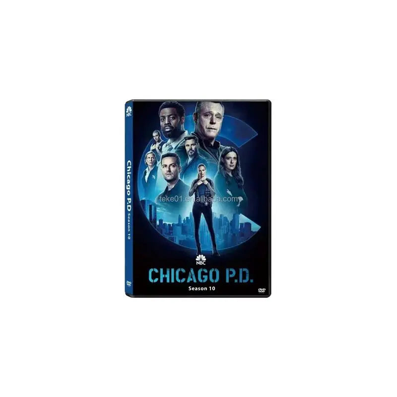Free Shipping DDP Buy China Manufacturer DVD BOXED SETS MOVIES TV Show Film NEW Chicago PD P.D. Season 10 5DVD