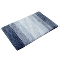 Luxury Extra Microfiber Water Absorbent for Hotel  Soft Non Slip Plush Shaggy Gradient  Bath  Bathmat
