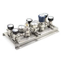 Swagelok Type Hikelok Manufacturer Liquid Gas Fuel High and Low Dual Stage Pressure Reducing Regulator Valve
