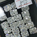 White DEF VVS1 Moissanite Loose Stone Round Brilliant Cut Gemstone Diamond 1-2ct 9mm Radiant Shape Wholesale Price