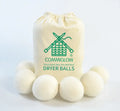 2025 New Zealand Wool Dryer Balls 6-Pack Eco-Friendly Private Label 100% Organic Nature Cleaning for Laundry Room 7cm Size