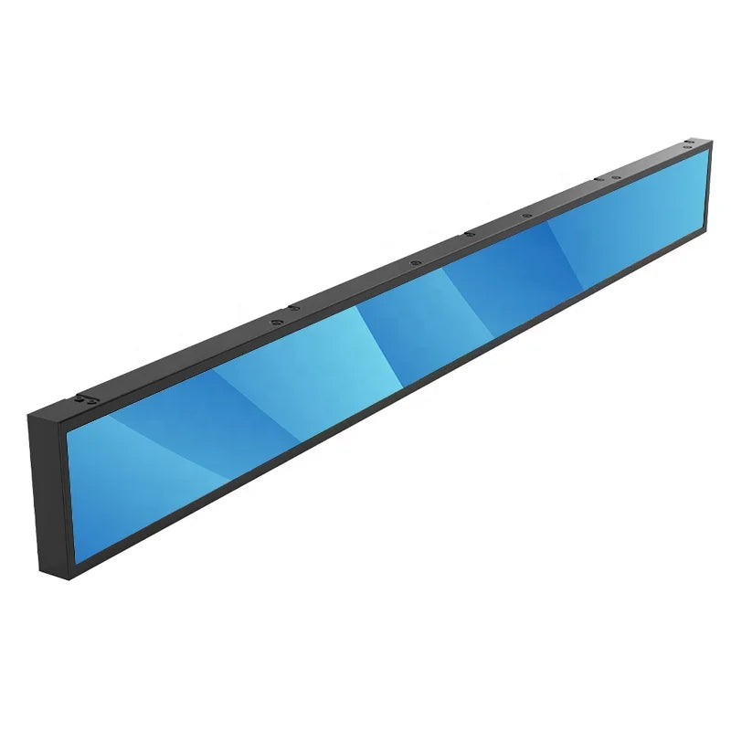 Tvision 23.1 Inch Stretch bar Totem Lcd Display High Brightness Strip Wide Supermarket Advertising Screen