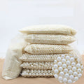JC Crystal Beige ABS Plastic Pearl Beads Without Hole Imitation Pearl Round Loose Bead