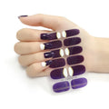 Custom OEM Free Sample 12 Gel Nail Strips Polish Wraps Self-Adhesive 3D Waterproof Manicure Time-Saving French Art Child-Safe