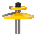 L-N003 20# 1PC Raised Panel Router Bit with Back Cutter - Bevel -3" Diameter Door Knife Tenon Cutter for Woodworking Tools