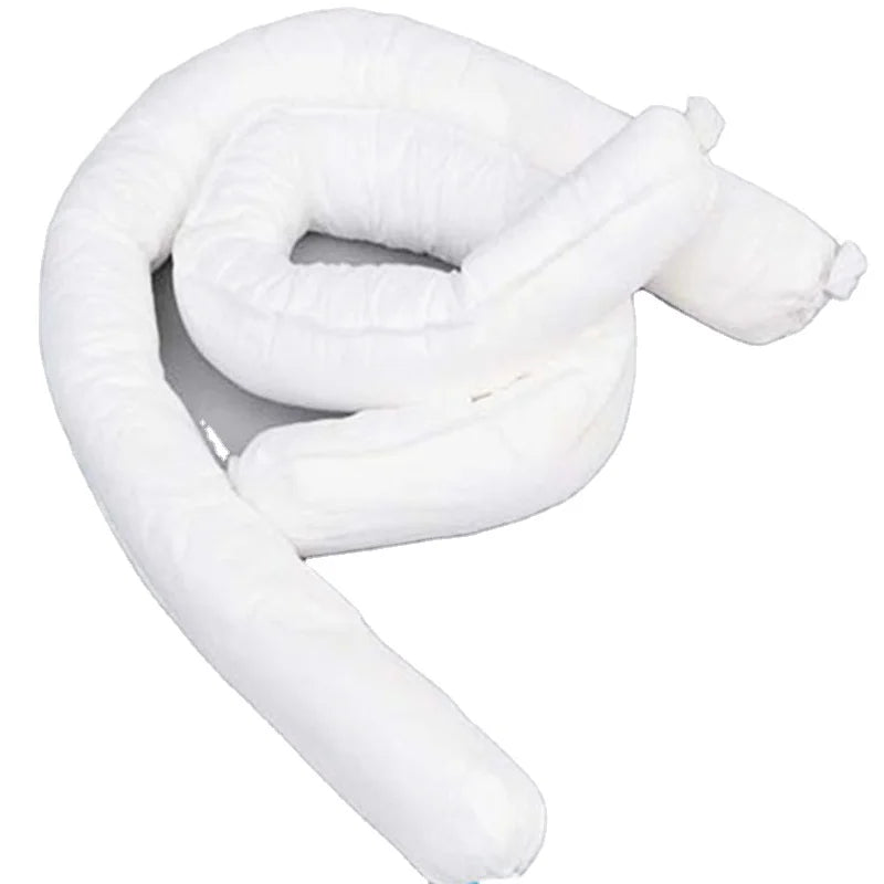 Oilspillpro OOA-B7612 3inx12ft100pp Meltblown Nonwoven Oil Absorbent Sock Environmental Product for Boom Workshop