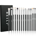 BEILI High Quality Makeup Brush Set Professional Eye Shadow Natural Goat Hair Makeup Brush Hot Sale Wholesale Factory MegaBDM