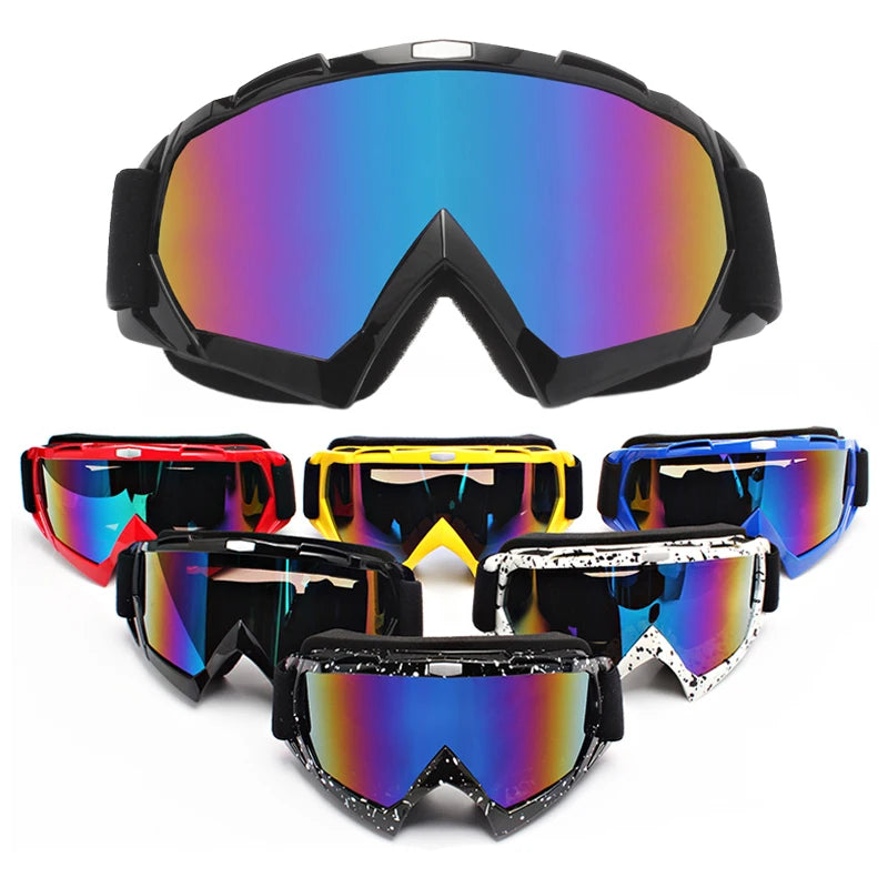 For Motocross Glasses Anti-scratch Outdoor Off-road Cycling Sports Men PC Customer Logo 16 Colors