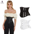 New Summer Gauze Double Steel Bone Breathable Gorset Tummy Control Waist Trainer Adjustable Strapping Corset for Women