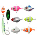 Luminous Metal Jigging Rig 100g-300g Squid Skirt Assist Hook with Octopus Lure for River Fishing Made From Lead