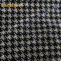 2025 Custom Houndstooth 4 Way Stretch Fabric With Copper Gold Rhinestones