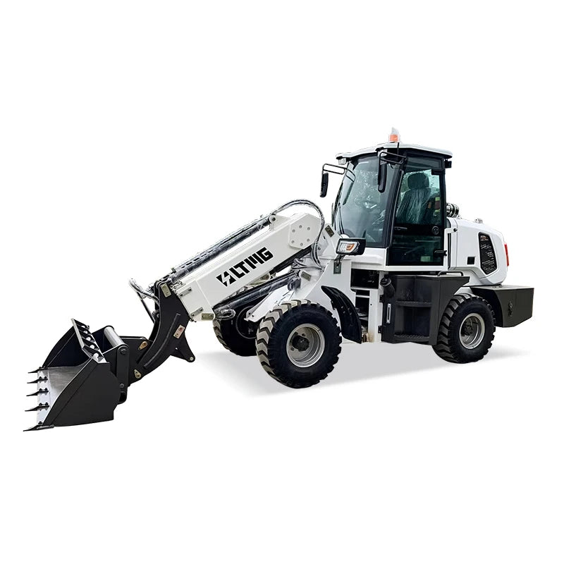 LTMG Telehandler Loaders Wheel 1 Ton 1.5 Ton 2 Ton 2.5 Ton 3 Ton 3.5 Ton  4 Ton Telescopic Boom Loader with High Dumping Height