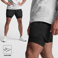Chinjane Customization Men Gym Clothes Bluk Print Compression Short Pants Men Fitness Sportswear Jogger Shorts With Pockets
