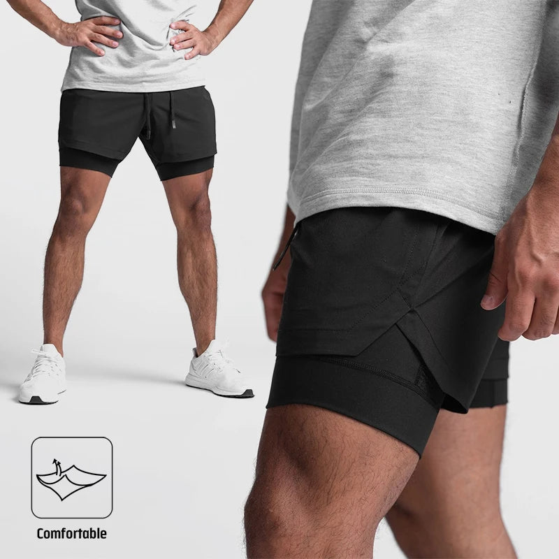 Chinjane Customization Men Gym Clothes Bluk Print Compression Short Pants Men Fitness Sportswear Jogger Shorts With Pockets