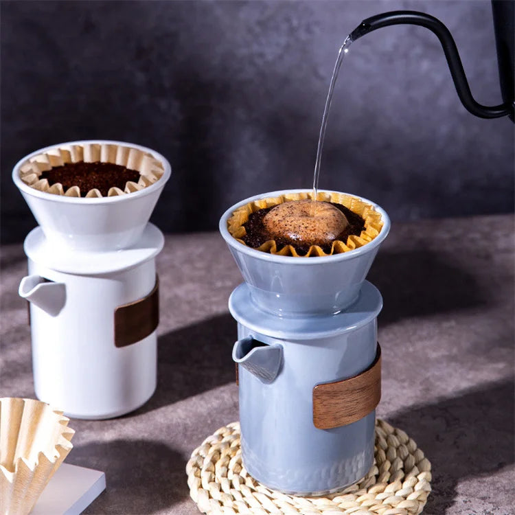 Healthy Pottery Mini Arabic Sets Ceramic Design Coffee Pot Set with Boxes