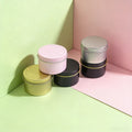 Festival Gift Deep Round Luxury Storage Aromatherapy Candle Tins Container Tin Box with Lid