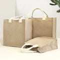 Custom Blank Christmas Storage Handbag Sublimation Blank Linen Storage Bags