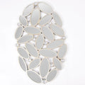 60*37.5*2cm Unique Shape Creative Home Decorative Wall Mirrors Novel Modern Silver Art Wall Mirror for Indoor Decor