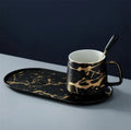 Wholesale Handmade Morden Luxury Ceramic Porcelain Drinkware Coffee Tea Sets Modern Tea Cup Saucers Set