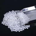 Wholesale Loose Moissanite 0.8mm to 2.9mm Small Sizes Beads for Diamond Jewelry DEF GH Moissanite Price Per Carat White