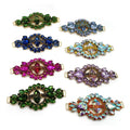 Custom Rust Prevention Rhinestone Connectors for Bikini Fabric Matching Jewelry Bikini Connectors & Swimwear Accessories