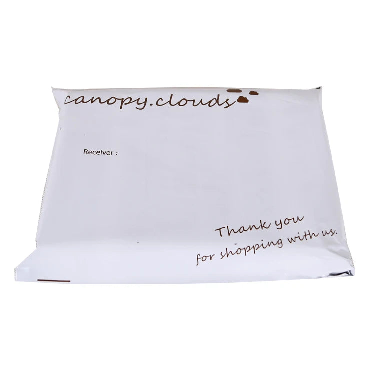 Custom Printed Eco-Friendly Compostable Waterproof Poly Shipping Envelopes Recycled Plastic Polymailer Courier Mailing Bags Logo