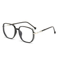LiEr Oversized Shinning Diamond Large Frame HD CE UV400 Sunglasses Anti Blue Light Blocking Glasses for Women Men