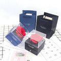 In Stock Oem Drawer Packaging Flower Necklace Gift Paper Box Eternal Rose Jewelry Box Flower Box Mother's Day Gift