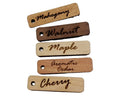Engraved Wood Product Labels Made With Love Tags Custom Wood Tags