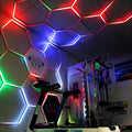 Energy Saving Color Changeable Modern Rgb Led Hexagon Club Lights Nightclub Decoration