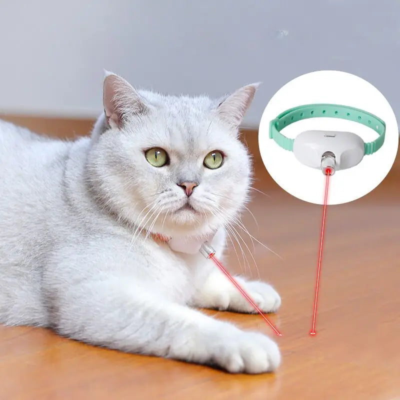 Smart Rechargeable Eco-Friendly Cat Laser Toy Hands-Free Interactive Playtime