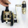 Saltwater Fishing Reel Level Winder Metal Master Slow Pitch Jigging Fishing Reel Boat Fishing Trolling Reel