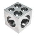 Jewelry Gold and Silver Processing Tools Dapping Block As Ring Forming As Bell Making Tools High Carbon Steel Square Nest Anvil