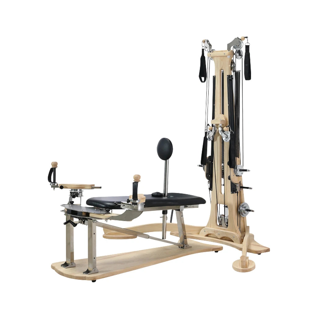 Commercial Gym Wooden Pilates Reformers Multifunctional Home Gyro Tower Bench for Balance Body Reform Factory Outlet