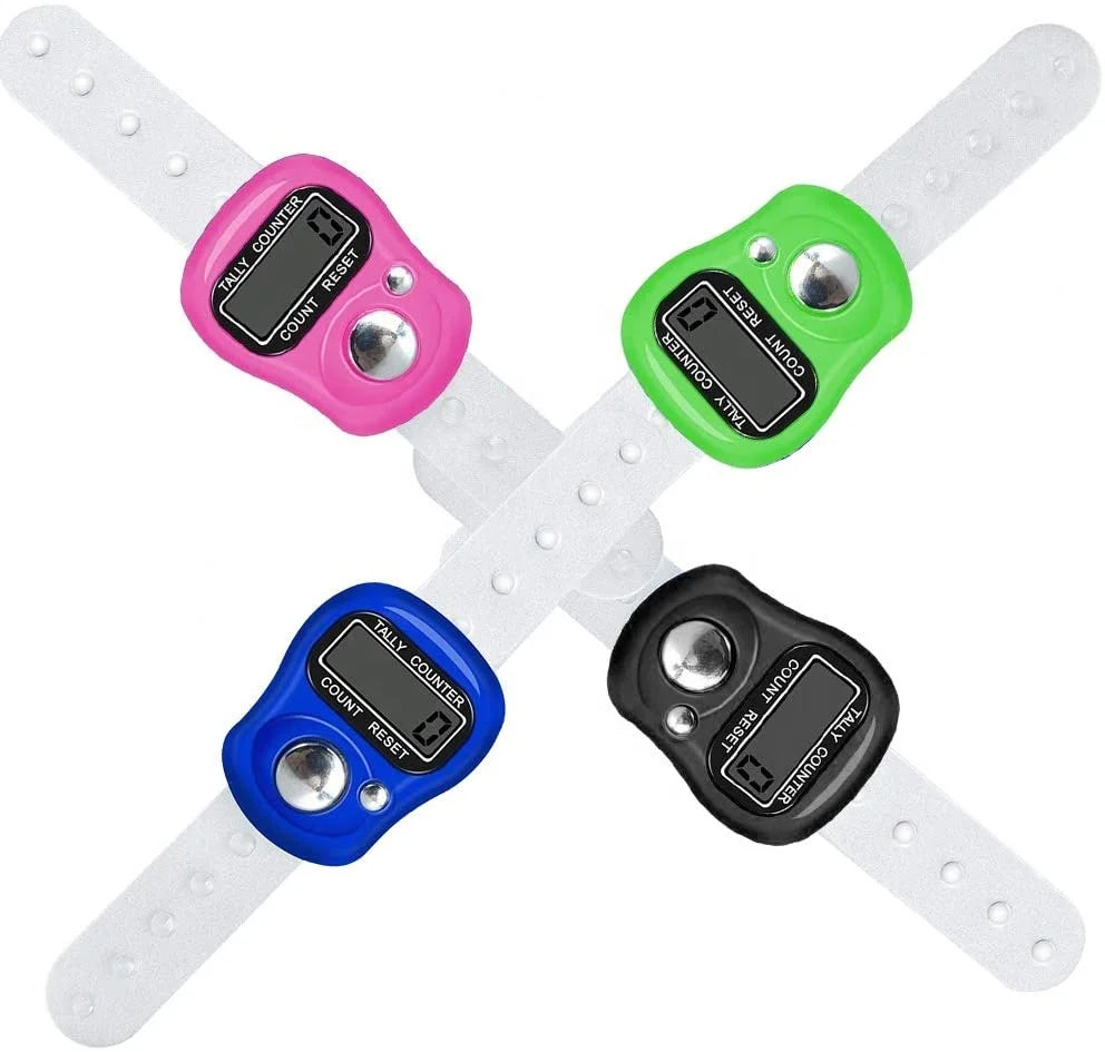 Electronic Finger Counter 5 Digit LCD Electronic Digital Display Finger Hand Tally Counter Counting for GolfGoods Counting