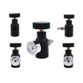 High-Magnification 6x Metal and Aluminium Alloy Paintball CO2 Tank Adapter Compressed Air Fill Adapter