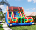 Playgrounds Double Side Toboggan Gonflable Jumping Bouncer Bounce House Kids Inflatable Slide