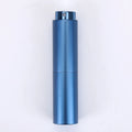 Custom Color Empty 8ml 10ml Aluminum Twist Spray Bottle Refill Perfume Atomizer with Glass Inner Bottle