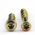 Wholesale Flat Head Torx Drive Concrete Screw Beton Yellow Zinc for Cement Construction