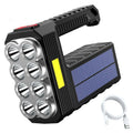Howlighting Solar Led Flashlights 8 Led Portable Lantern Outdoor Torch Spotlight Emergency Multifunctional USB Charge Flashlight