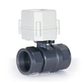 1 1/4" DN32 2-way UPVC Electric Motorized Ball Valve(DC12V/DC24V)