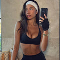 SHINBENE Custom Elastic Workout Headbands Hair Non Slip Soft Stretchy Cloth Fabric Hairband