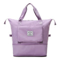 2024 Large Capacity Oxford Grocery Bags Fashionable Reusable Foldable Zipper Closure for Shopping Luggage Travel Laundry Use