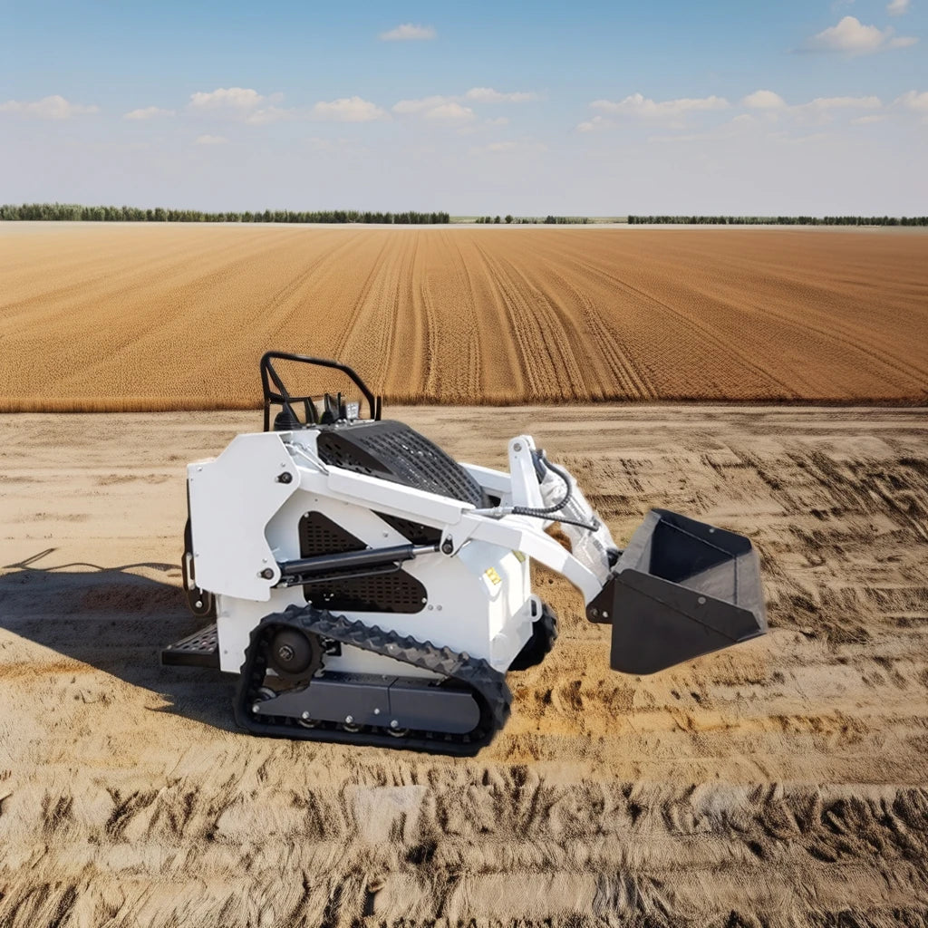 Economical Mini Diesel Skid Steer Loaders Wheel Loader EPA Engine Unique Crawler Loader for Earth-Moving 1 Year Warranty Free