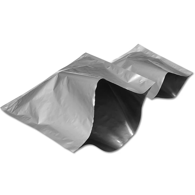 ALLESD Excellent Quality Safety Packing Open Top Anti Static Aluminum Pouch ESD Packing Bag ESD Aluminum Foil Bags
