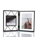 Wholesale Custom Three-dimensional Folding Dried Flower Specimen Metal Glass Photo Frame