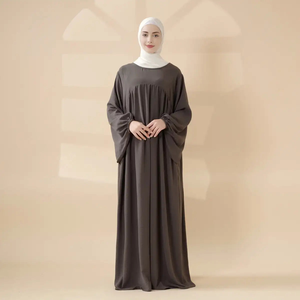 Nisamodest New Plus Size Seamless Abaya Women's Dresses Islamic Modest Clothing Wholesale