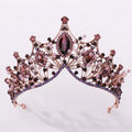 Bride Crown Baroque New Retro Headdress Wedding Luxury Crystal Accessories Performance Tiaras Headwear